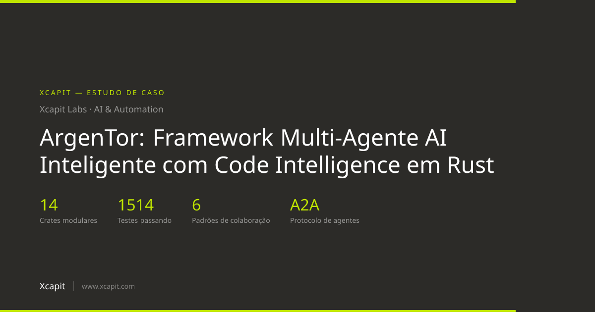 ArgenTor: Framework Multi-Agente AI Inteligente com Code Intelligence ...